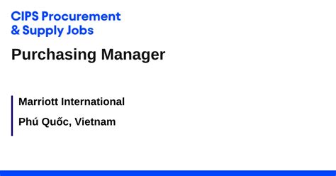 marriott manila careers|Purchasing Officer .